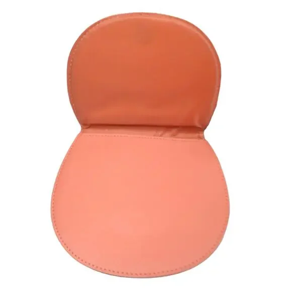 Laura Mercier Coral Pink Purse Crossbody Makeup Bag 6'' x 7'' NWT - Picture 3 of 11